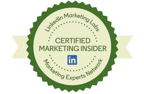 LinkedIn Marketing Insider Certified